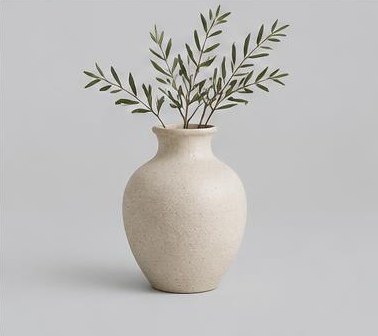 Organic Ceramic Vase