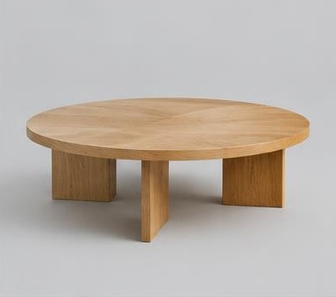 Round Oak Table